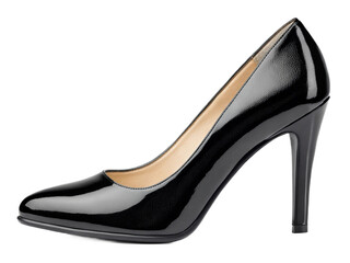 fashionable women shoe
Black high heel women shoe isolated on transparent background