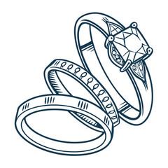 hand drawn vector illustration of a snake