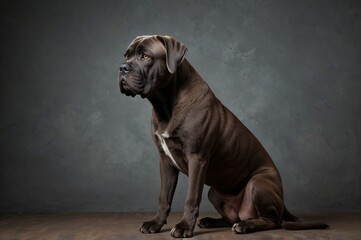 Muscular Cane Corso Sitting Tall in Confident Alert Pose.jpg