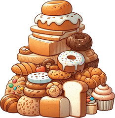 May Cake and Bread