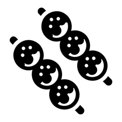 Dango Skewer Solid icon