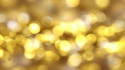 Obraz premium This abstract design features a yellow glitter background with a captivating bokeh and light effect, perfect for adding a decorative touch to banners, wallpapers, and more, with a variety of soft,