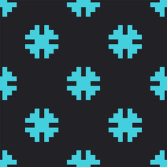 8 bit seamless pattern with geometric elements. y2k pixel background. Brutalist print in retro style