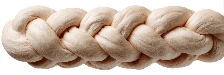 Authentic Premium Round Braided Challah Bread for Rosh Hashanah Celebration Modern High-Quality Traditional Bakery Product for Lifestyle Marketing and Social Media