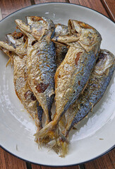 Mackerel, fish, fried mackerel, sea fish, food, Thai food, fried fish