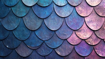 Elegant textured scales on a luxurious surface in studio light