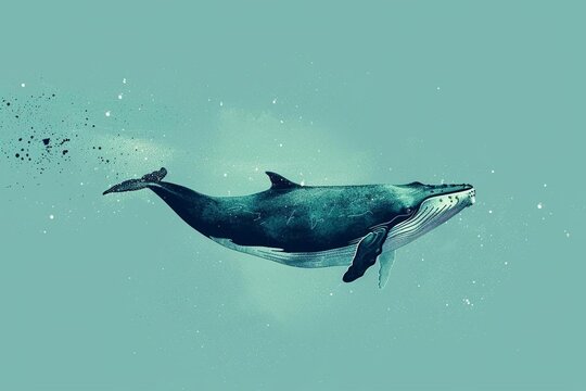 dolphin in the water