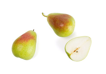 Fresh Asian Pear isolated on white background