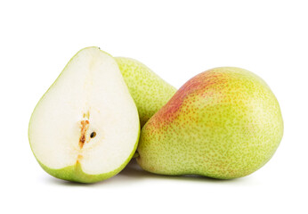 Fresh Asian Pear isolated on white background