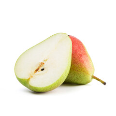 Fresh Asian Pear isolated on white background