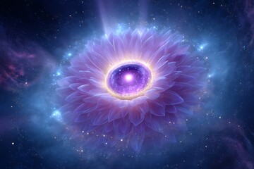 Abstract background with flower