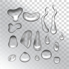 Dew Drop Design Element Illustration Collection for Graphic and Digital Art