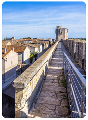 Les fortifications d’aigues-mortes, Gard, France
