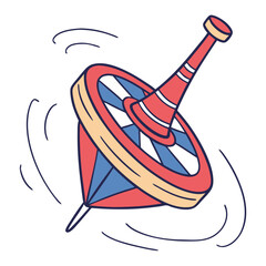 vector illustration of an illustration of a  rounding top 