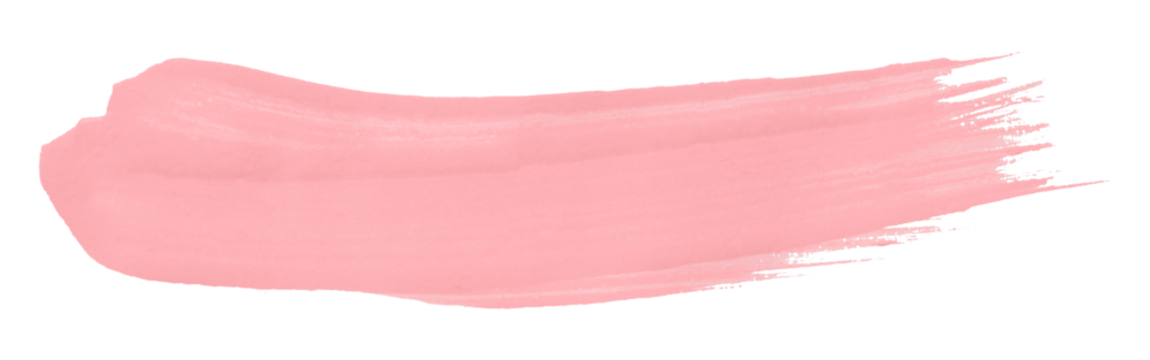 pink watercolor background. Artistic hand paint. Isolated on transparent background.