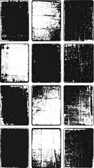 Grunge rectangle patterns