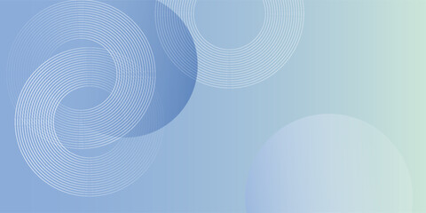Abstract blue modern background with circle elements. Digital technology concept.