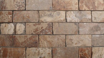 Matte rustic brown stone mosaic tiles