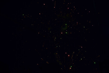 Clear night sky with shimmering stars and subtle clouds, creating a peaceful and beautiful atmosphere perfect for nature, astronomy, outdoor, and tranquil evening themes