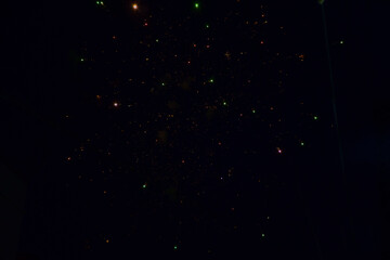 Clear night sky with shimmering stars and subtle clouds, creating a peaceful and beautiful atmosphere perfect for nature, astronomy, outdoor, and tranquil evening themes