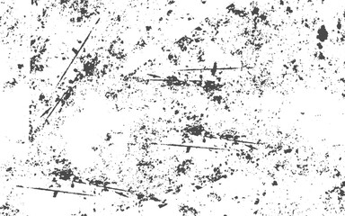 Obraz premium Distressed cardboard texture. Black and white colored grunge background. Dust distress grainy grungy effect, distressed backdrop Vector Illustration, grain noise particles