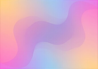 Vibrant Pastel Rainbow Gradient Abstract Background