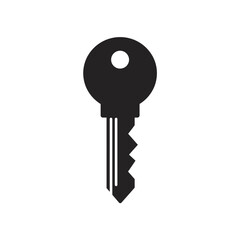 key, silhouette, icon, black, security, access, lock, vector, symbol, password, safe, protection, unlock, door, safety, illustration, graphic, design, shape, element, privacy, simple, flat, outline, s