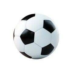Fototapeta premium Soccer ball, white and black panels (2)