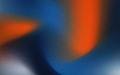 orange, blue and white color grainy background © Rifaldi Riwansyah