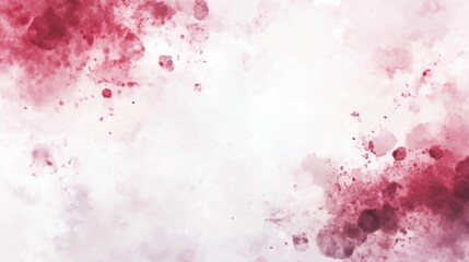 Crimson mauve abstract splatter design