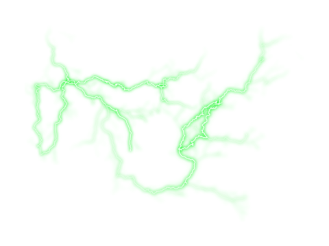 Lightning, electric, bolt, flash with dramatic storm energy in PNG format, perfect overlay for transparent PNG art, adding lightning, electric, bolt power to dynamic and bold designs.