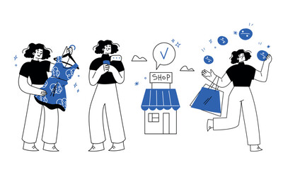 A Variety of Diverse Characters Joyfully Engaged in Exciting and Fun Activities Together