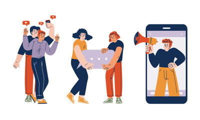 Engaging and Interactive Social Media Engagements, Collaborations, and Connections