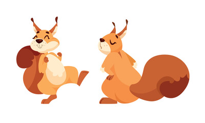 Charming Cute Cartoon Squirrel Character Animation Design for Everyone to Enjoy and Love