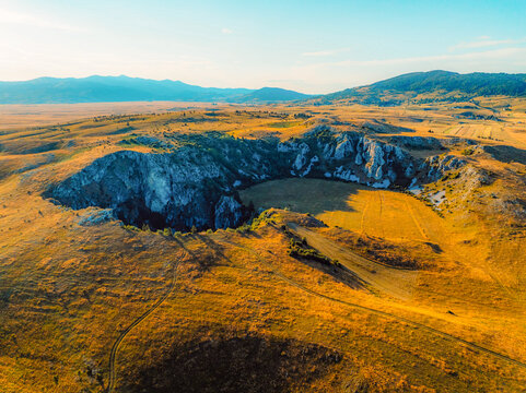 Group of collapse sinkholes on the Kupres Polje (Kupre&scaron;ko polje) within Dinaric karst of western Bosnia and Herzegovina known as Japage.