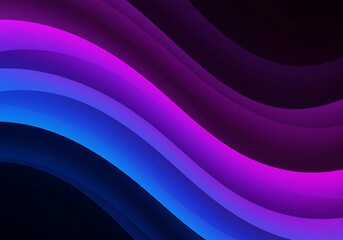 An abstract background with a vibrant blue and purple glowing color gradient