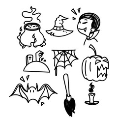 doodle halloween collection