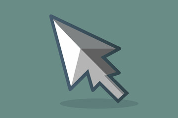 arrow icon vector illustration