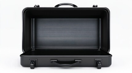 Empty black hard case