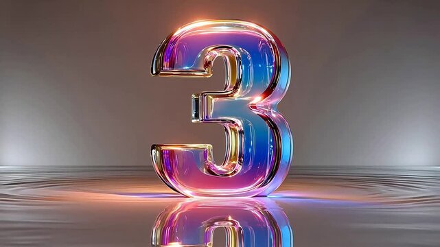 3d number one