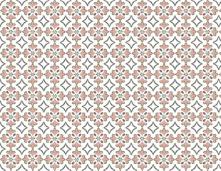 Floral Pattern: A seamless floral pattern designed with meticulous detail, exuding elegance and charm. Perfect for adding a touch of sophistication to any project.