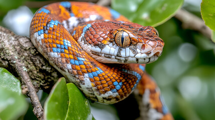 Obraz premium close up of a snake