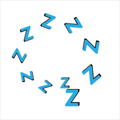 Sleep Zzz Icon M_2509002
