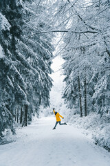 Winter in the Harz mountains