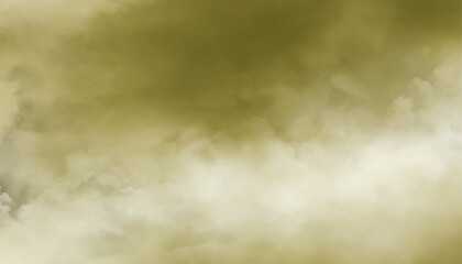 Golden Yellow Fog Cloud Abstract Texture