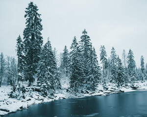 Winter in the Harz mountains