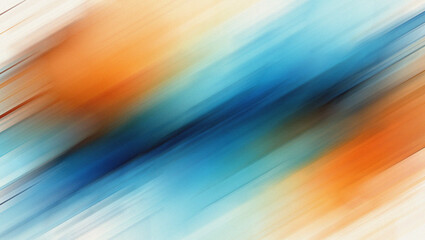 Diagonal Streaks of Blue Orange and White Abstract Motion Blur Background image photo