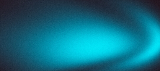 Blue glowing gradient background, abstract grainy texture with wave flow, noise effect banner poster header cover design