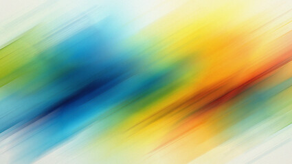 Diagonal Streaks of Blue Yellow Orange and Red Abstract Background Keywords: abstract, background, color, blue, yellow, orange, red, green, diagonal, streaks, motion, blur, light, gradient