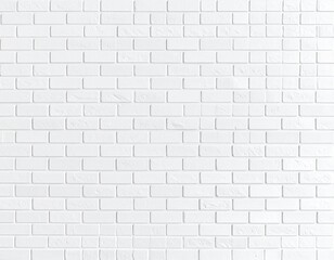 White brick wall background
